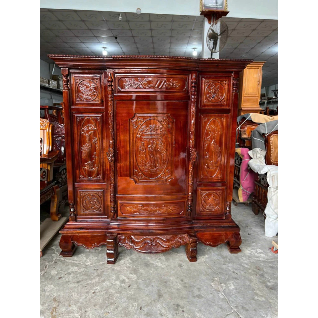 Tủ thờ Tràm 6 chân PLT 164